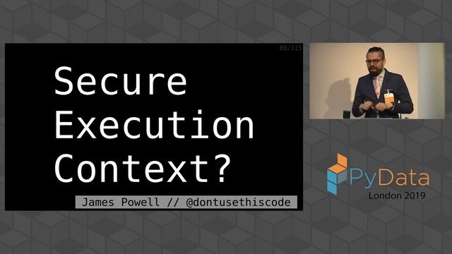 James Powell: Because You Can Run, You Can't Hide: Some Musings on API Design | PyData London 2019 смотреть онлайн