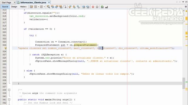 Curso Java intermedio #83 | Proyecto final – Programación del botón Actualizar Cliente смотреть онлайн