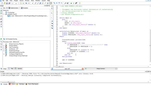 FPGA Xilinx VHDL Video Tutorial