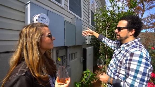 The TESLA Powered Vineyard!