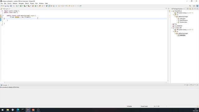Как создать окно на JAVA смотреть онлайн
