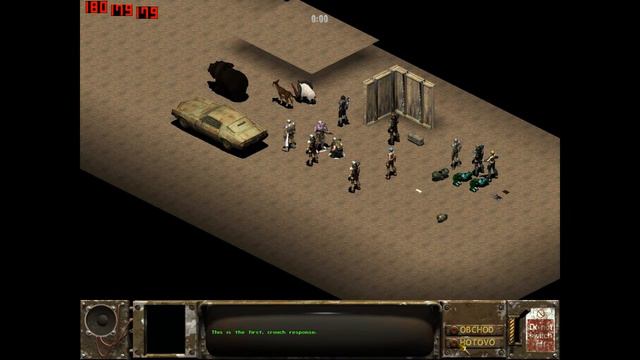 Fallout Tactics - simple dialogue tree смотреть онлайн