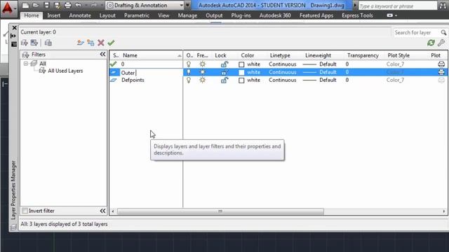 AutoCAD Layers Tutorial смотреть онлайн