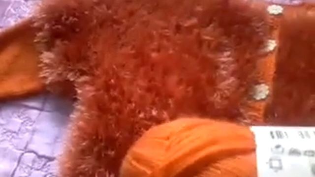 кофточка связанная из пряжи травка, детская новинка-пехорка смотреть онлайн