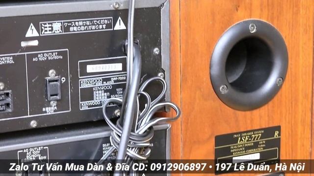 Đập hộp Siêu phẩm Dàn trung nhiều ae ao ước: KENWOOD 7002 và ONKYO 933 đẹp xuất sắc - LH: 091290689 смотреть онлайн