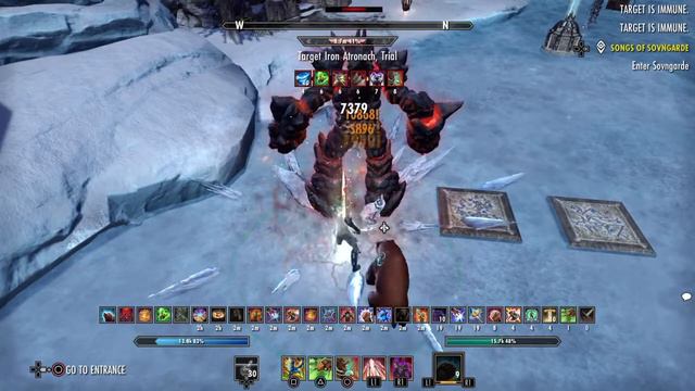Stamina Warden 120k Dps | The Elder Scrolls Online: Tamriel Unlimited смотреть онлайн