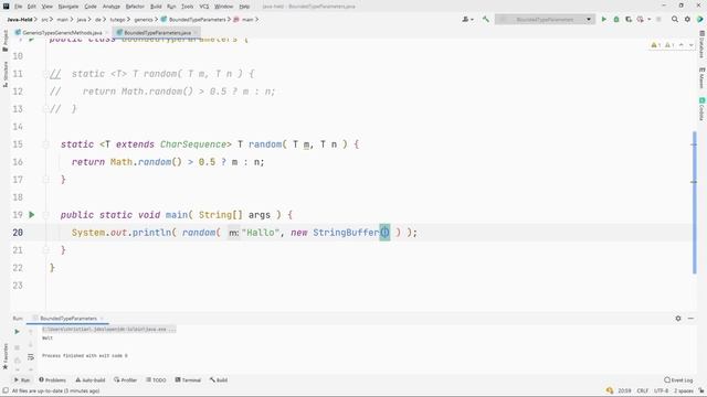Typeinschränkungen bei Java Generics (Bounded Type Parameters) смотреть онлайн