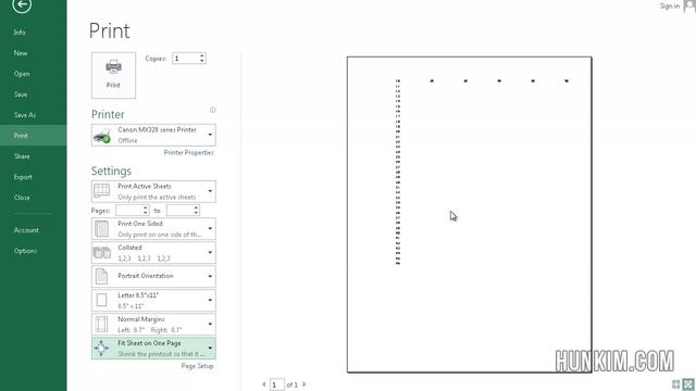 Excel 2013 Tutorial - Force Printing on One Page and Navigating the Worksheet смотреть онлайн