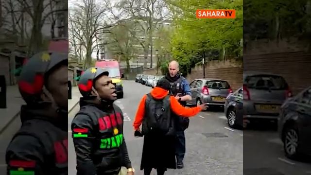 #BuhariMustGo: How Anti Buhari Protesters Chased Away Pro Buhari Rented Crowd At Abuja House In UK смотреть онлайн