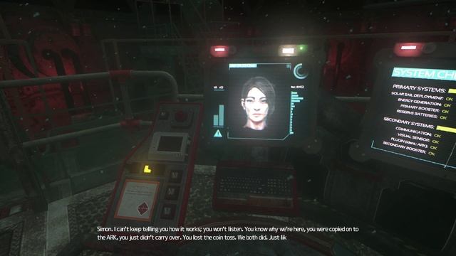 SOMA - Site PHI: ARK Launch Simon Jarrett & Catherine Chun "We Lost The Coin Toss" Ending Cutscene смотреть онлайн