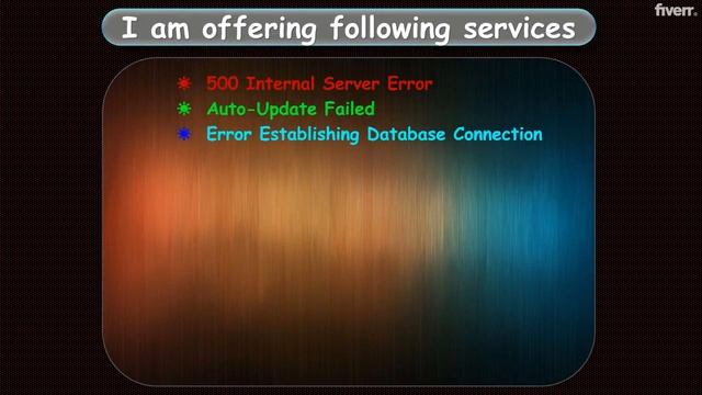Fix wordpress and plugin errors, issues or bugs - Best WordPress service смотреть онлайн