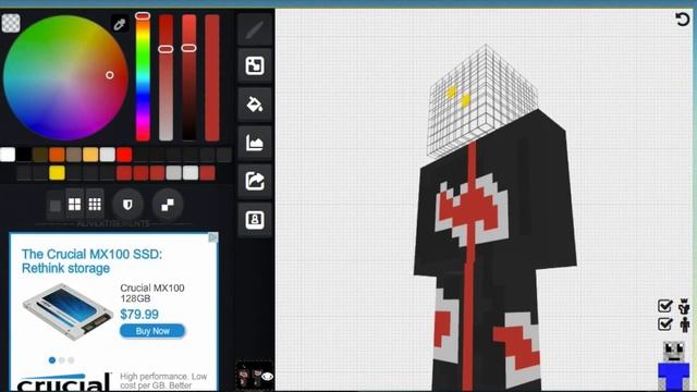 MineCraft Skin Anime 1.8 Tutorial смотреть онлайн