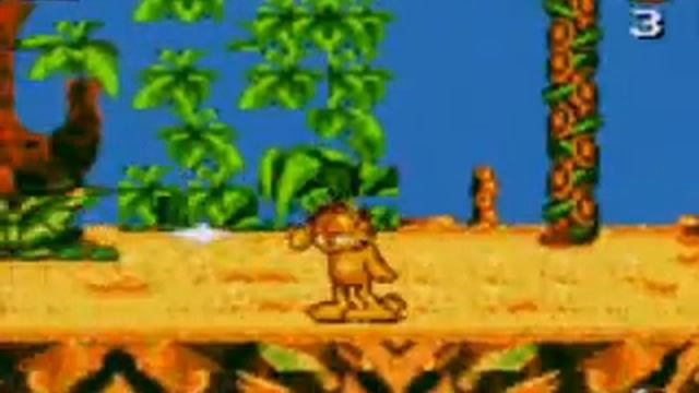 Sega Game Gear ► Garfield - Caught in the Act смотреть онлайн