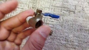 Плохой кран для обратного осмоса.