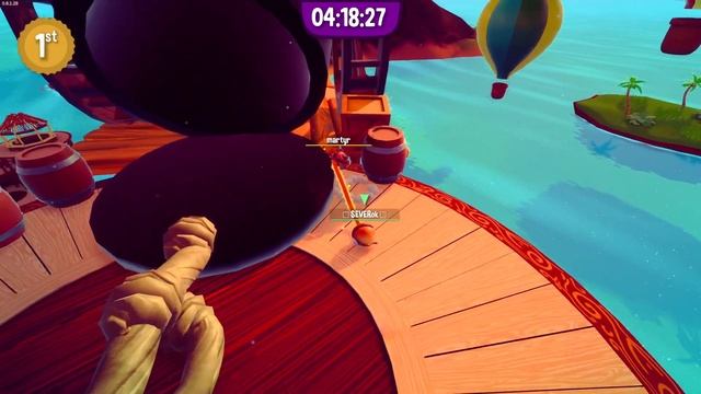 Fling to the Finish: Группа "Рай без шалаша". Весёлое прохождение. смотреть онлайн