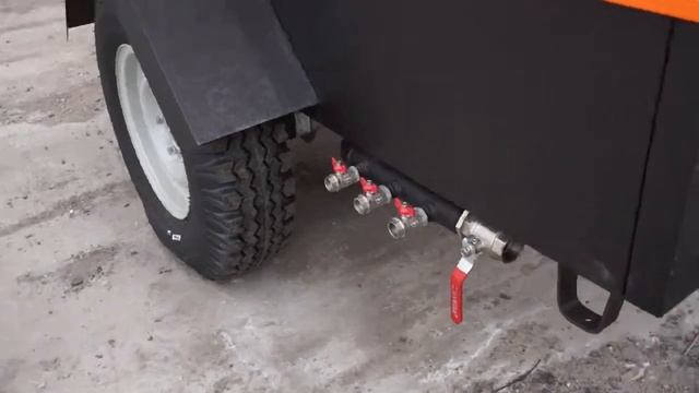 Ремеза ДК 10/10 - обзор винтового дизельного компрессора смотреть онлайн