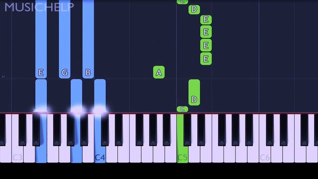 Tom Walker - Now You're Gone ft. Zara Larsson Piano Tutorial EASY (Piano Cover) смотреть онлайн