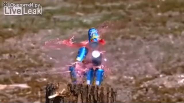 Стреляем с квадратной в телефон! Что будет?! смотреть онлайн