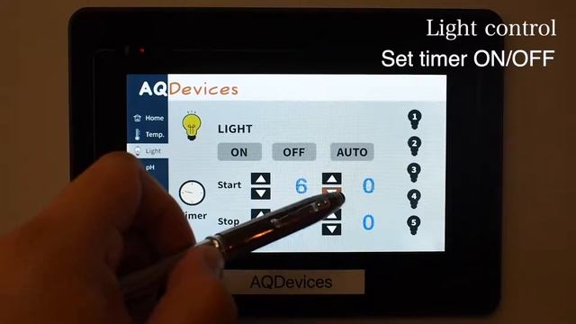 AQ-8310C v2.0 pH EC DO Temp 4in1 monitor with system control operation смотреть онлайн