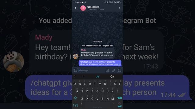 How to use ChatGPT anywhere on Telegram смотреть онлайн