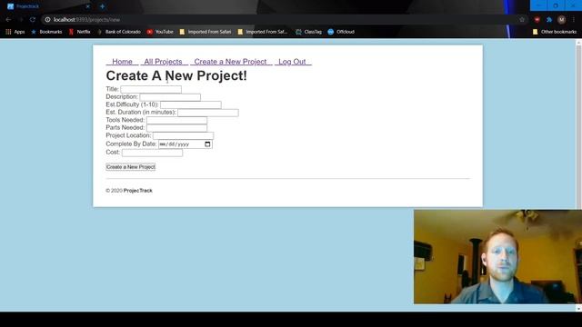 Mod-2 Sinatra Project - ProjecTrack смотреть онлайн
