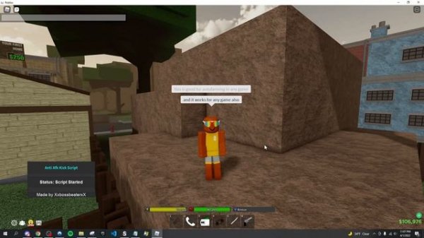 ROBLOX ANTI AFK SCRIPT (WORKS ON ANY GAME!)