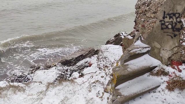 Прогулка по Северному молу и Северным фортам, Лиепая, Латвия, 27.01.2024. смотреть онлайн