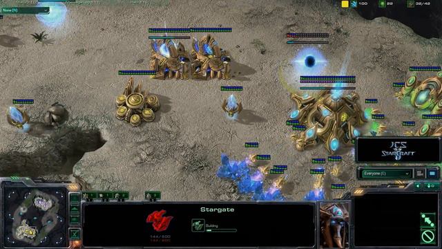 Starcraft 2 - TheLittleOne(P) vs. Blizzard(P) - Game 1 - p1/2 смотреть онлайн