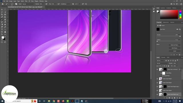 Product Social Media Graphic Design | Adobe Photoshop Tutorial смотреть онлайн
