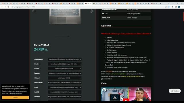 4600TL - 105000 TL Arası Laptop Önerisi - Detaylı Laptop Tavsiye Rehberi смотреть онлайн