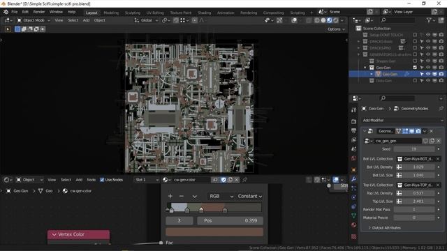 A Great Blender Addon for Sci-fi Projects l Simple Scifi смотреть онлайн