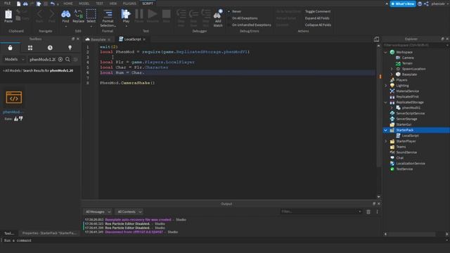 Easiest way to make Camera shake | Roblox studio смотреть онлайн