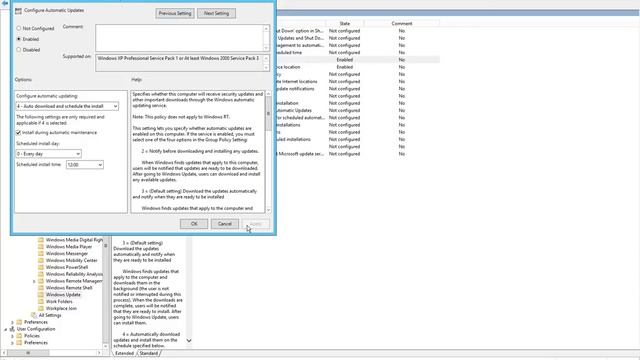WSUS GPO смотреть онлайн