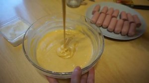 Домашние Корн Доги. Сосиски в тесте! Идеально!!!