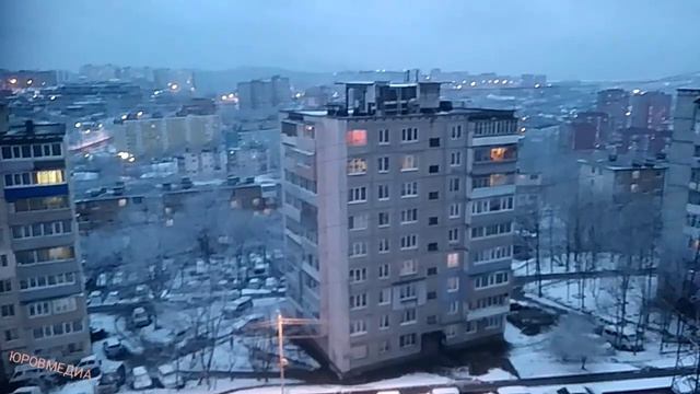Красивый снежный Владивосток Бухта Тихая 31.03.19 смотреть онлайн