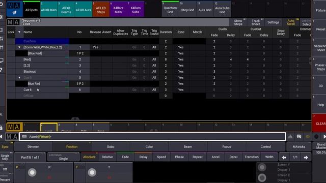 GrandMA3: клавиша Time и её цель.