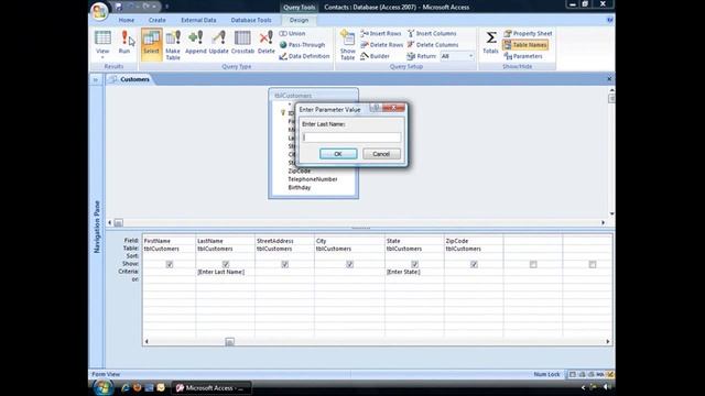 Search and Find Data with a Parameter (Flexible) Query смотреть онлайн