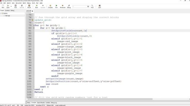 AppGameKit Tutorial #17 - Making a version of Tetris Part 1 смотреть онлайн