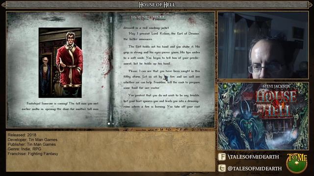 Let's Play Fighting Fantasy House of Hell Part One смотреть онлайн