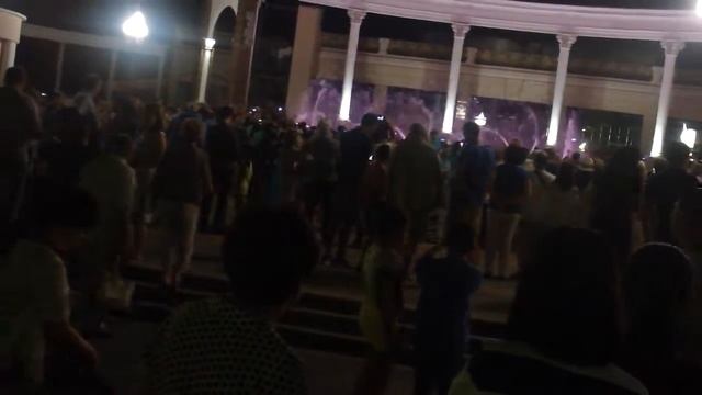музыкальный фонтан Кисловодск - 17.07.16 смотреть онлайн
