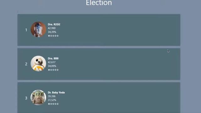 Voting System application - React.js and Node.js смотреть онлайн