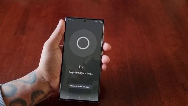 Samsung Galaxy S23 Ultra How to Setup Face Recognition Unlock Lockscreen Security|Protect Your Phon смотреть онлайн
