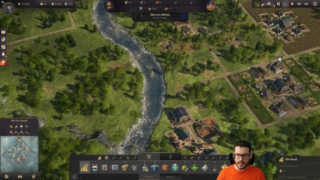 O melhor jogo de produção está de volta! | Anno 1800 #01 (2022) - Gameplay 4k PT-BR смотреть онлайн