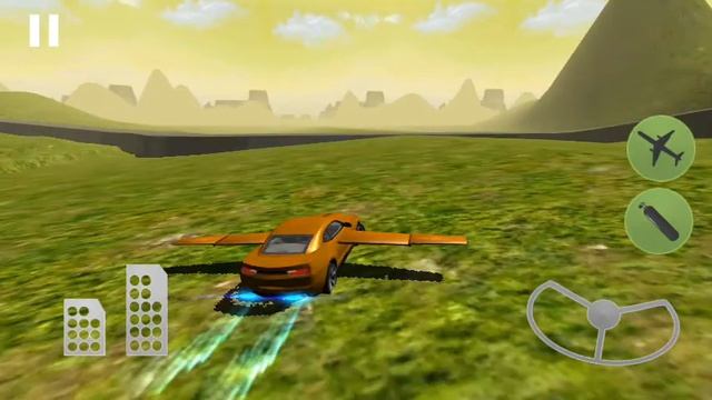 Обзор android игры flying car simulator смотреть онлайн