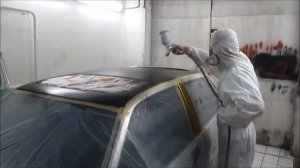 Как самому покрасить машину?Быстрый способ