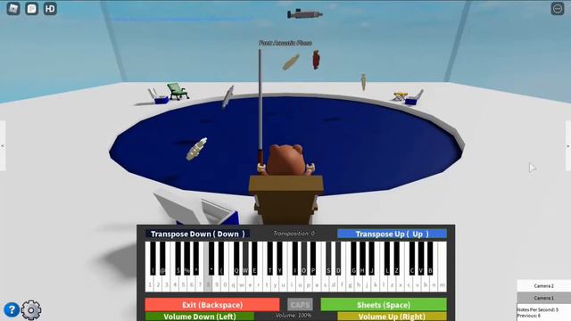 Roblox Piano - Hunter x Hunter Opening "Departure" (Virtual Piano) смотреть онлайн