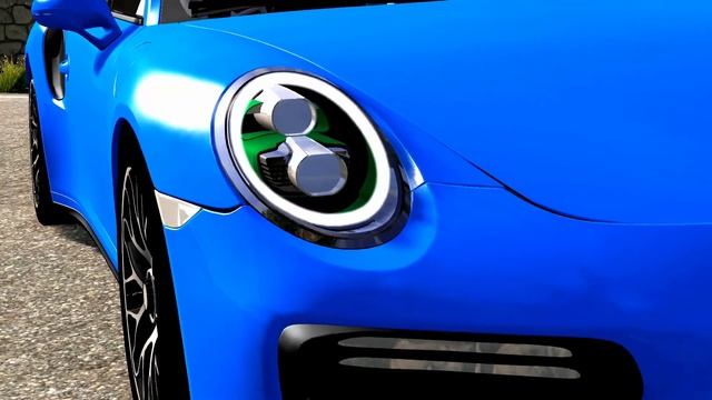 Porsche 911 Car Prn BeamNGDrive смотреть онлайн