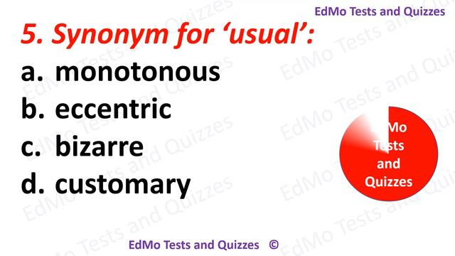 CAN YOU ACE THIS VOCABULARY TEST? English Vocabulary Test - 19. Synonyms quiz. смотреть онлайн