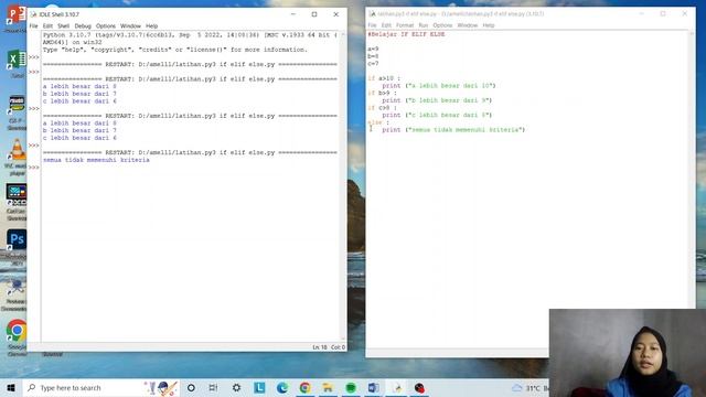 Tugas python 3 #IF ELIF ELSE смотреть онлайн