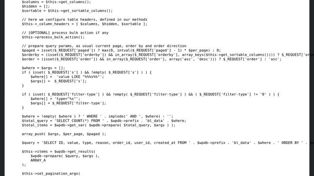 Wordpress: Passing search query and custom filter to wp_list_table grid смотреть онлайн